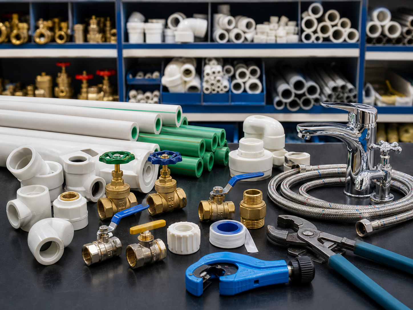 Pipes, Fittings & Accessories